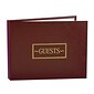 HBH™ Small Guest Book, Burgandy