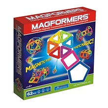 Magformers 62 Piece Extreme Magnetic Building Set (18097)