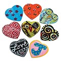 S&S Worldwide Heartfelt Magnets Craft Kit, 36/Pack