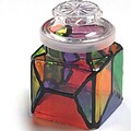 S&S Worldwide Stained Glass Apothecary Jars Craft Kit, 12/Pack