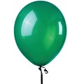 S&S® 11 Jeweltone Balloon, Emerald Green, 100/Pack (SL2384)