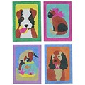 S&S® 5 x 7 Dogs & Cats Sand Art Board, 12/Pack