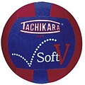 Tachikara® Soft-V™ Training Volleyball, 25.6 - 26.4, Scarlet/White/Royal