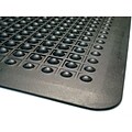 Millennium Mat Flex Step Polypropylene Anti-Fatigue Mat, 36 x 24, Black (24020300)