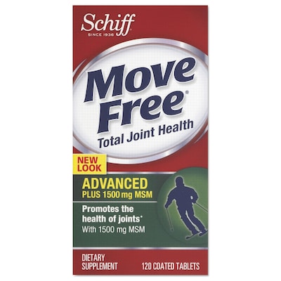 Move Free® Advanced Plus MSM Total Joint Health Tablets, 120/Pack