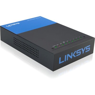 Linksys® LRT Series Dual WAN Gigabit VPN Router; 6-Ports