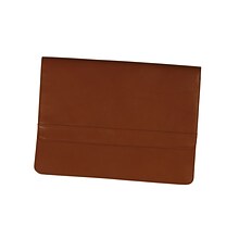 Royce Leather Flapover Brief Tan