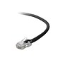 Belkin™ 10' Cat6 RJ45/RJ45 Patch Network Cable; Black