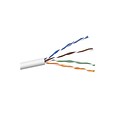 Belkin™ 1000 Cat5e Bare Wire Solid Bulk Cable; White