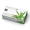 Medline Aloetouch Powder-Free Green Thin Nitrile Exam Gloves, Medium, 2000/Pack (MDS195285)