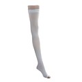 EMS Thigh Length Small Anti-Embolism Stockings; White, Long Length