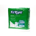 FitRight® Extra Clothlike Briefs; Regular (40 - 50), 80/Pack