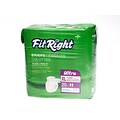 FitRight® Ultra Clothlike Briefs; XL (59 - 66), 20/Pack