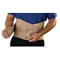 Back Support With Hook and Loop Closures; Beige, Universal