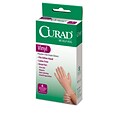 Curad® Latex-Free Exam Vinyl Gloves; One Size, 8/Pack,