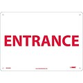 Notice Signs; Entrance, 10X14, .040 Aluminum