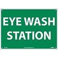 Notice Signs; Eye Wash Station, 10X14, Rigid Plastic