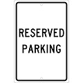 National Marker Reflective RESERVED PARKING Parking Sign, 18 x 12, Aluminum (TM5H)
