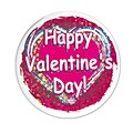 Beistle 3 1/2 Happy Valentines Day Button