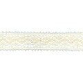 Crocheted Thread Ribbon, Ivory