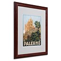 Trademark Fine Art Palermo 16 x 20 Wood Frame Art