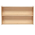 Wood Designs™ Contender™ 27 1/4H Fully Assembled Shelf Storage, Birch