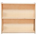 Wood Designs™ Contender™ 27 1/4(H) RTA Plywood Bookshelf, Brich