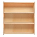 Wood Designs™ Contender™ 33 7/8H RTA Plywood Bookshelf, Birch (C12936)