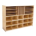 Wood Designs™ Contender™ Fully Assembled Multi-Storage Without Trays, Baltic Birch