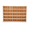 Wood Designs™ Contender™ Fully Assembled 25 Tray Storage Without Trays, Baltic Birch