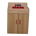 Wood Designs™ Dramatic Play Plywood Sink, Maple