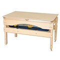 Wood Designs™ 41 Plywood Absolute Best Sand and Water Sensory Center With Top, Baltic Birch