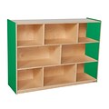 Wood Designs™ Storage 36H Mobile Storage Unit, Green Apple