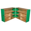 Wood Designs™ Storage 36H Folding Versatile Storage, Green Apple