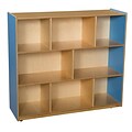 Wood Designs™ Storage 42H Mobile Storage Unit, Blueberry