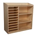 Wood Designs™ Sensorial Discovery Shelving Without Trays, Birch