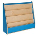 Wood Designs™ Literacy 29(H) Plywood Book Display Stand, Blueberry