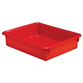 Wood Designs™ 3 Rectangular Letter Tray, Red