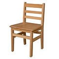 Wood Designs™ 16(H) Hardwood Chair, 2/Pack