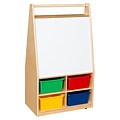 Wood Designs™ Magnetic Art Center With 4 Assorted Trays, Birch