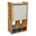 Wood Designs™ Store-It-All Teaching Center With Assorted Trays