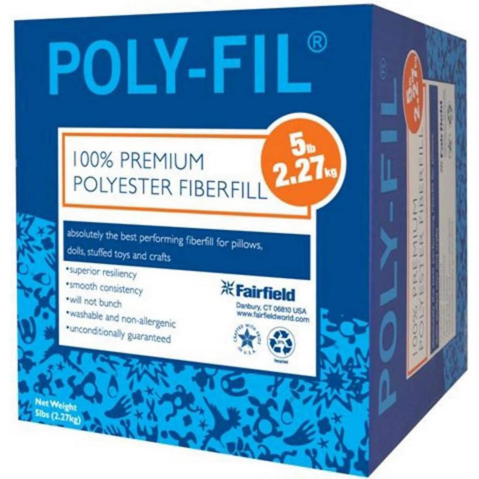 Fairfield 5 lbs. Poly-Fil Fiberfill Box
