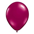 Qualatex® 11 Jeweltone Balloon, Burgundy, 100/Pack (SL4677)