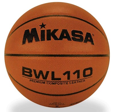 Mikasa® 29 1/2 Official Mens Composite Leather Basketball, Size 7