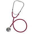 Briggs Healthcare Stethoscope, Adult, Burgundy (10-426-070)