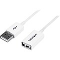 Startech 6.56 USB 2.0 A/A Extension Cable; White