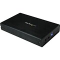 Startech S3510BMU33 3.5 USB 3.0 External SATA III HDD Enclosure With UASP; Black