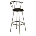 COASTER Cleveland 29H Metal Bar Stool Black