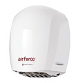 World Dryer® Airforce™ 110 - 120 V Hygienic High-Speed Automatic Hand Dryer, White