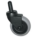 Rubbermaid Commercial Replacement Black Bayonet 3 Swivel Casters (FG7570L20000)